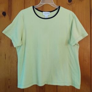 Sport Savvy Short Sleeve Knit Cotton Top